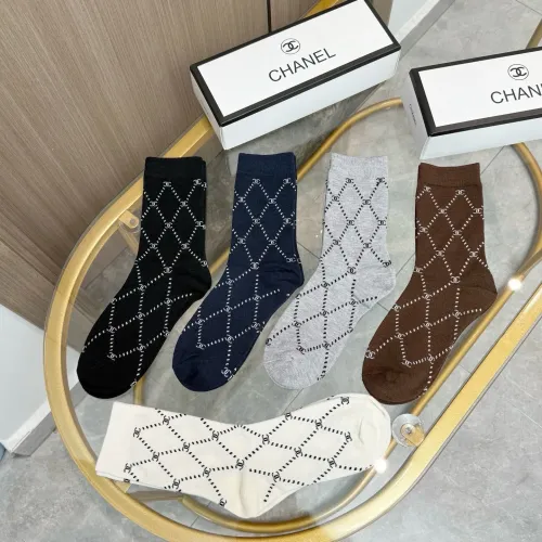 Cheap Chanel Socks #1413125 Replica Wholesale [$32.00 USD] [ITEM#1413125] on Replica Chanel Socks