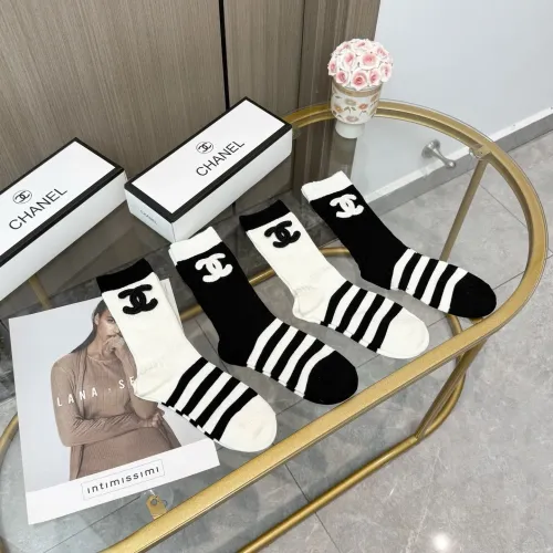 Cheap Chanel Socks #1413136 Replica Wholesale [$32.00 USD] [ITEM#1413136] on Replica Chanel Socks