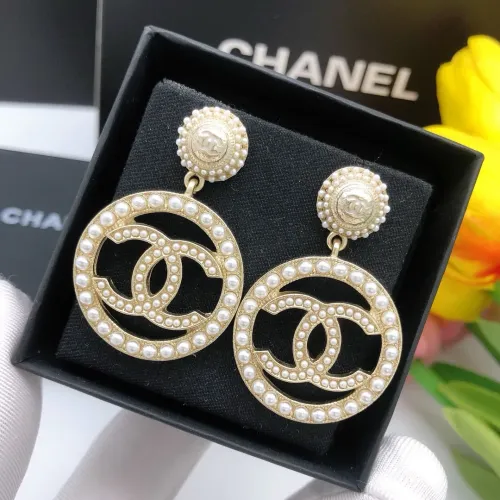 Cheap Chanel Earrings For Women #1413217 Replica Wholesale [$27.00 USD] [ITEM#1413217] on Replica Chanel Earrings