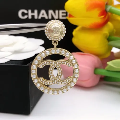 Cheap Chanel Earrings For Women #1413217 Replica Wholesale [$27.00 USD] [ITEM#1413217] on Replica Chanel Earrings