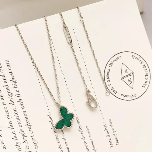 Cheap Van Cleef &amp; Arpels Necklaces For Women #1413245 Replica Wholesale [$32.00 USD] [ITEM#1413245] on Replica Van Cleef &amp; Arpels Necklaces