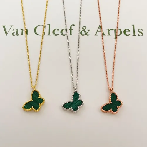 Cheap Van Cleef &amp; Arpels Necklaces For Women #1413247 Replica Wholesale [$32.00 USD] [ITEM#1413247] on Replica Van Cleef &amp; Arpels Necklaces