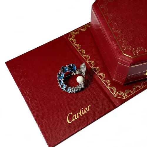 Cheap Cartier Brooches For Women #1413254 Replica Wholesale [$36.00 USD] [ITEM#1413254] on Replica Cartier Brooches