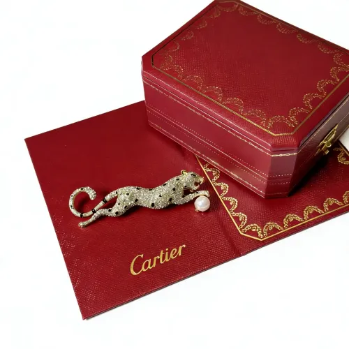 Cheap Cartier Brooches For Women #1413258 Replica Wholesale [$36.00 USD] [ITEM#1413258] on Replica Cartier Brooches
