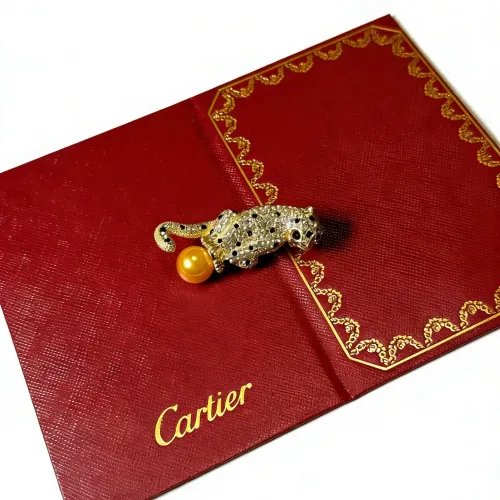 Cheap Cartier Brooches For Women #1413259 Replica Wholesale [$36.00 USD] [ITEM#1413259] on Replica Cartier Brooches