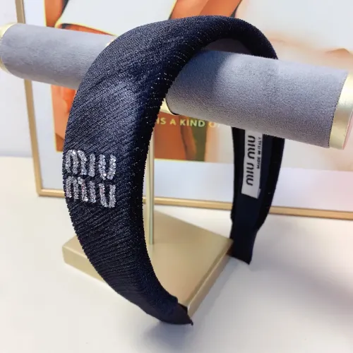 Cheap MIU MIU Headband For Women #1413271 Replica Wholesale [$25.00 USD] [ITEM#1413271] on Replica MIU MIU Headband