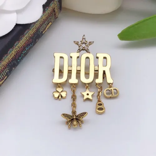 Cheap Christian Dior Brooches For Women #1413276 Replica Wholesale [$27.00 USD] [ITEM#1413276] on Replica Christian Dior Brooches