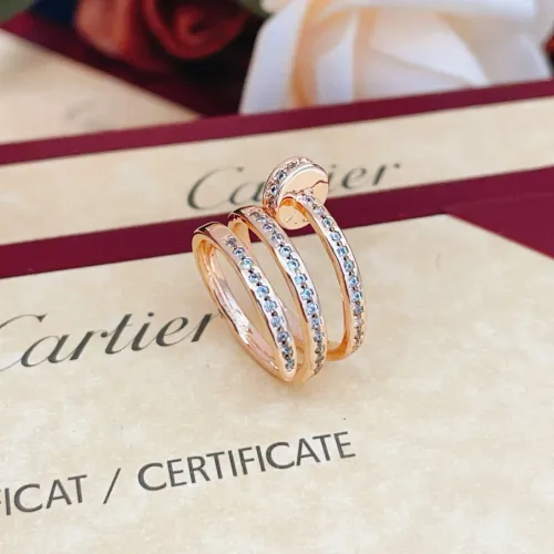 Cheap Cartier Rings In Rose Gold For Women #1413371 Replica Wholesale [$27.00 USD] [ITEM#1413371] on Replica Cartier Rings