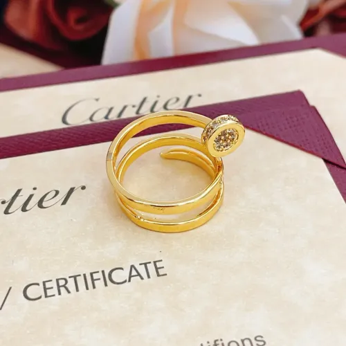 Cheap Cartier Rings In Gold For Women #1413372 Replica Wholesale [$27.00 USD] [ITEM#1413372] on Replica Cartier Rings