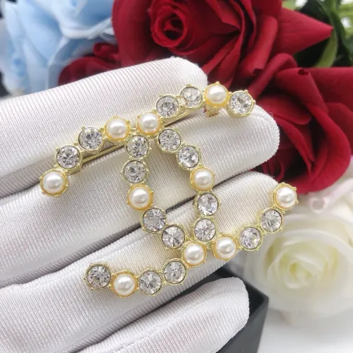 Cheap Chanel Brooches For Women #1413377 Replica Wholesale [$25.00 USD] [ITEM#1413377] on Replica Chanel Brooches