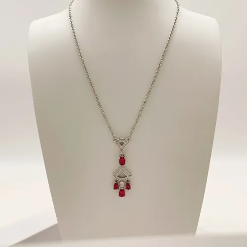 Cheap Bvlgari Necklaces For Women #1413470 Replica Wholesale [$32.00 USD] [ITEM#1413470] on Replica Bvlgari Necklaces