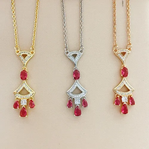 Cheap Bvlgari Necklaces For Women #1413470 Replica Wholesale [$32.00 USD] [ITEM#1413470] on Replica Bvlgari Necklaces