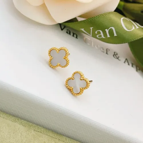 Cheap Van Cleef &amp; Arpels Earrings For Women #1413520 Replica Wholesale [$25.00 USD] [ITEM#1413520] on Replica Van Cleef &amp; Arpels Earrings