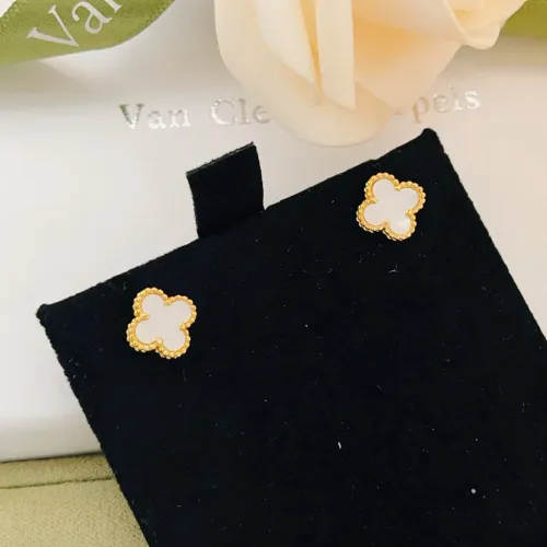 Cheap Van Cleef &amp; Arpels Earrings For Women #1413520 Replica Wholesale [$25.00 USD] [ITEM#1413520] on Replica Van Cleef &amp; Arpels Earrings
