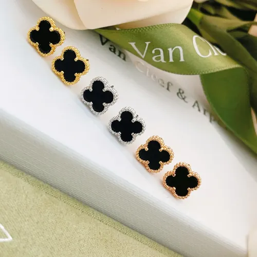 Cheap Van Cleef &amp; Arpels Earrings For Women #1413521 Replica Wholesale [$25.00 USD] [ITEM#1413521] on Replica Van Cleef &amp; Arpels Earrings