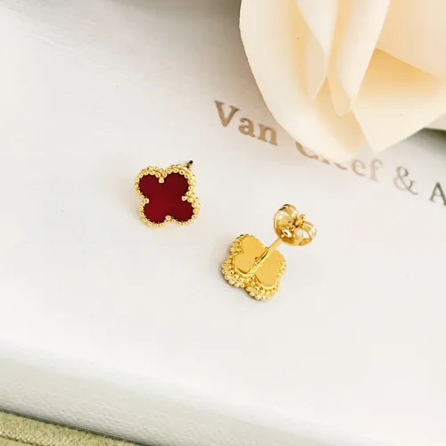 Cheap Van Cleef &amp; Arpels Earrings For Women #1413525 Replica Wholesale [$25.00 USD] [ITEM#1413525] on Replica Van Cleef &amp; Arpels Earrings