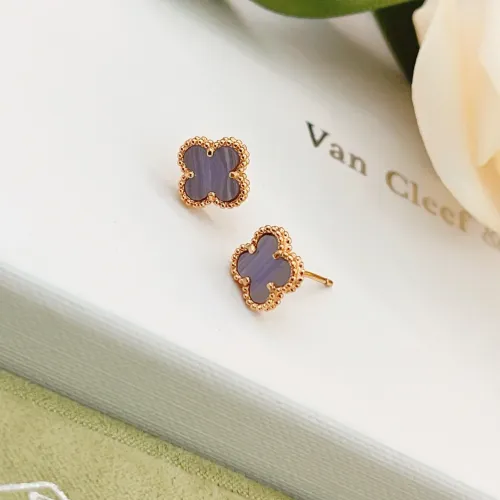 Cheap Van Cleef &amp; Arpels Earrings For Women #1413527 Replica Wholesale [$25.00 USD] [ITEM#1413527] on Replica Van Cleef &amp; Arpels Earrings
