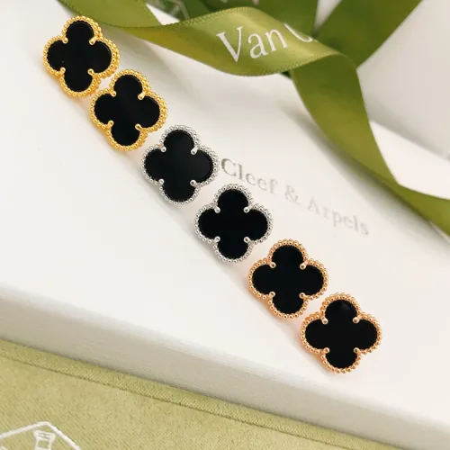 Cheap Van Cleef &amp; Arpels Earrings For Women #1413533 Replica Wholesale [$25.00 USD] [ITEM#1413533] on Replica Van Cleef &amp; Arpels Earrings
