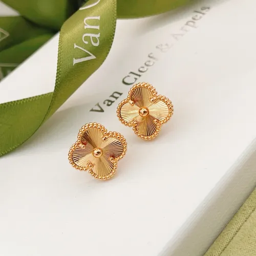 Cheap Van Cleef &amp; Arpels Earrings For Women #1413541 Replica Wholesale [$25.00 USD] [ITEM#1413541] on Replica Van Cleef &amp; Arpels Earrings
