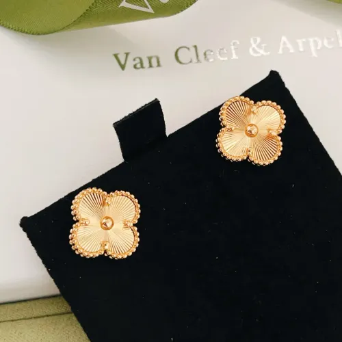 Cheap Van Cleef &amp; Arpels Earrings For Women #1413541 Replica Wholesale [$25.00 USD] [ITEM#1413541] on Replica Van Cleef &amp; Arpels Earrings