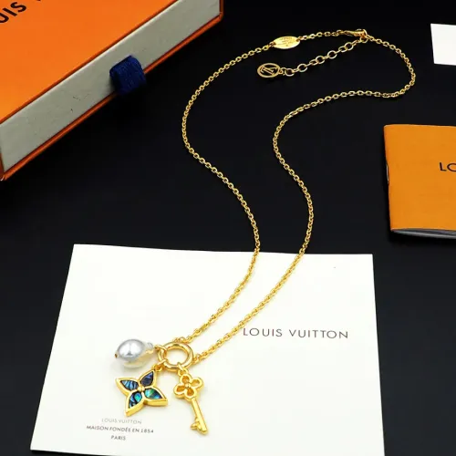 Cheap Louis Vuitton Necklaces For Women #1413578 Replica Wholesale [$34.00 USD] [ITEM#1413578] on Replica Louis Vuitton Necklaces