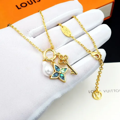 Cheap Louis Vuitton Necklaces For Women #1413578 Replica Wholesale [$34.00 USD] [ITEM#1413578] on Replica Louis Vuitton Necklaces