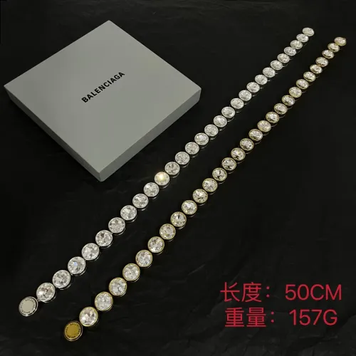 Cheap Balenciaga Necklaces #1413586 Replica Wholesale [$82.00 USD] [ITEM#1413586] on Replica Balenciaga Necklaces