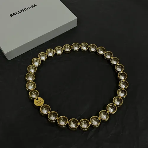 Cheap Balenciaga Necklaces #1413586 Replica Wholesale [$82.00 USD] [ITEM#1413586] on Replica Balenciaga Necklaces