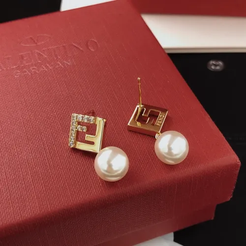Cheap Fendi Earrings For Women #1413587 Replica Wholesale [$25.00 USD] [ITEM#1413587] on Replica Fendi Earrings