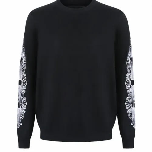 Cheap Chrome Hearts Sweaters Long Sleeved For Unisex #1413630 Replica Wholesale [$85.00 USD] [ITEM#1413630] on Replica Chrome Hearts Sweaters