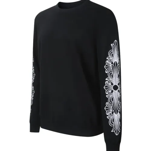 Cheap Chrome Hearts Sweaters Long Sleeved For Unisex #1413630 Replica Wholesale [$85.00 USD] [ITEM#1413630] on Replica Chrome Hearts Sweaters