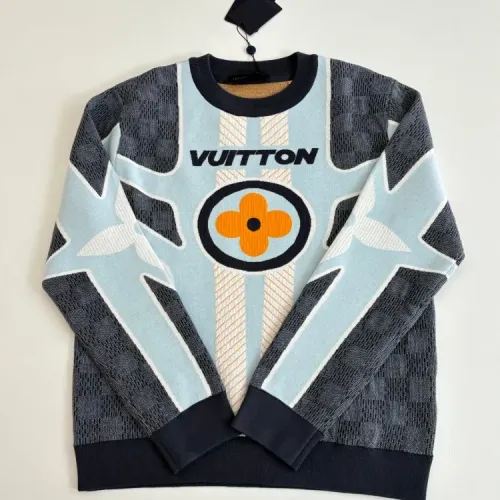 Cheap Louis Vuitton LV Sweaters Long Sleeved For Unisex #1413656 Replica Wholesale [$115.00 USD] [ITEM#1413656] on Replica Louis Vuitton LV Sweaters