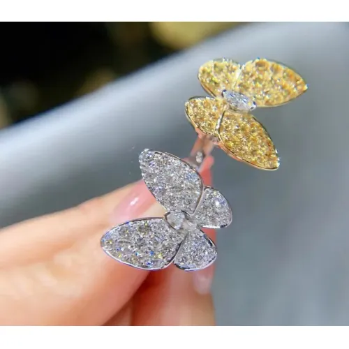 Cheap Van Cleef &amp; Arpels Rings For Women #1413767 Replica Wholesale [$48.00 USD] [ITEM#1413767] on Replica Van Cleef &amp; Arpels Rings