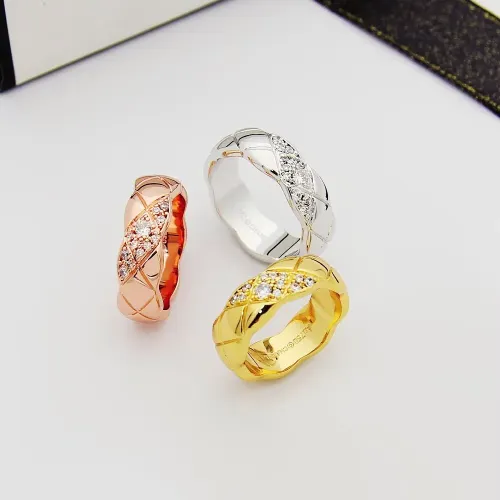 Cheap Chanel Rings In Rose Gold For Women #1413790 Replica Wholesale [$23.00 USD] [ITEM#1413790] on Replica Chanel Rings
