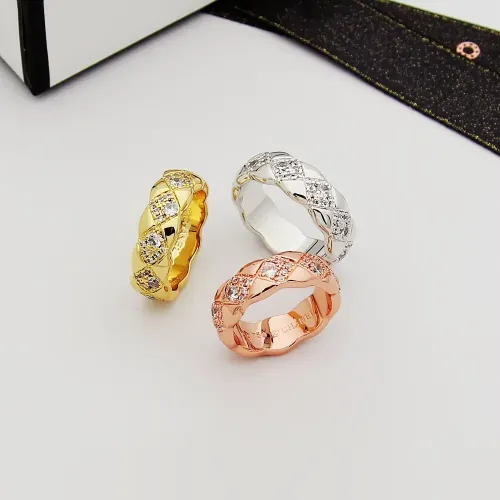 Cheap Chanel Rings In Rose Gold For Women #1413800 Replica Wholesale [$25.00 USD] [ITEM#1413800] on Replica Chanel Rings