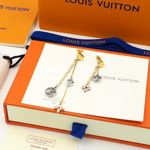 Cheap Louis Vuitton Earrings For Women #1413805 Replica Wholesale [$25.00 USD] [ITEM#1413805] on Replica Louis Vuitton Earrings