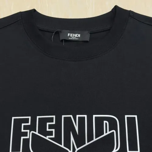 Cheap Fendi T-Shirts Short Sleeved For Unisex #1413806 Replica Wholesale [$39.00 USD] [ITEM#1413806] on Replica Fendi T-Shirts