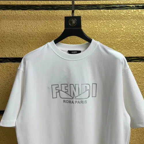 Cheap Fendi T-Shirts Short Sleeved For Unisex #1413807 Replica Wholesale [$39.00 USD] [ITEM#1413807] on Replica Fendi T-Shirts