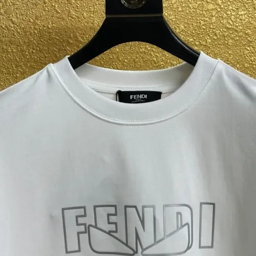Cheap Fendi T-Shirts Short Sleeved For Unisex #1413807 Replica Wholesale [$39.00 USD] [ITEM#1413807] on Replica Fendi T-Shirts