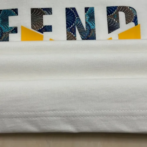 Cheap Fendi T-Shirts Short Sleeved For Unisex #1413808 Replica Wholesale [$39.00 USD] [ITEM#1413808] on Replica Fendi T-Shirts