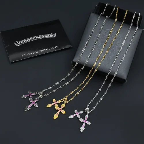 Cheap Chrome Hearts Necklaces #1413831 Replica Wholesale [$52.00 USD] [ITEM#1413831] on Replica Chrome Hearts Necklaces