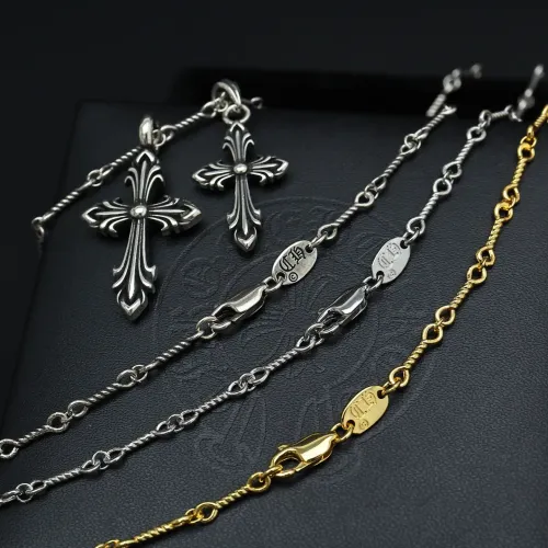 Cheap Chrome Hearts Necklaces #1413831 Replica Wholesale [$52.00 USD] [ITEM#1413831] on Replica Chrome Hearts Necklaces