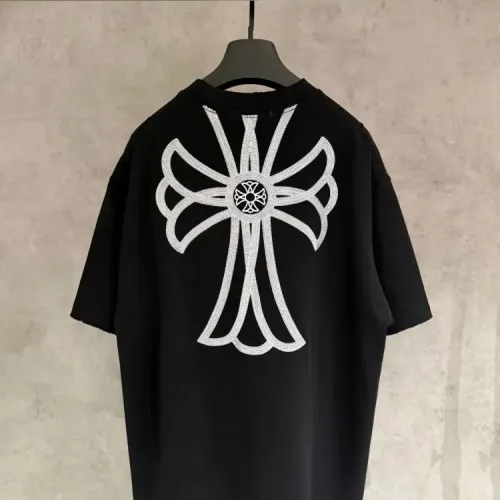 Cheap Chrome Hearts T-Shirts Short Sleeved For Unisex #1413856 Replica Wholesale [$48.00 USD] [ITEM#1413856] on Replica Chrome Hearts T-Shirts