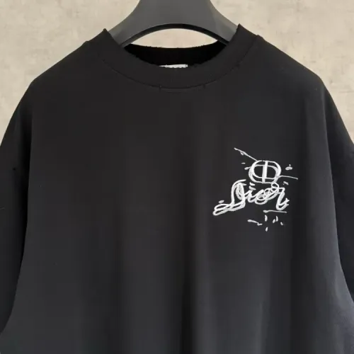 Cheap Christian Dior T-Shirts Short Sleeved For Unisex #1413862 Replica Wholesale [$48.00 USD] [ITEM#1413862] on Replica Christian Dior T-Shirts