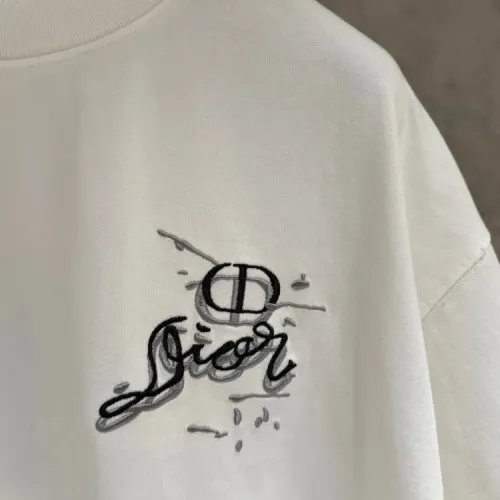 Cheap Christian Dior T-Shirts Short Sleeved For Unisex #1413863 Replica Wholesale [$48.00 USD] [ITEM#1413863] on Replica Christian Dior T-Shirts