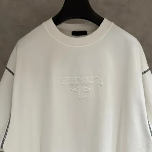 Cheap Prada T-Shirts Short Sleeved For Unisex #1413896 Replica Wholesale [$48.00 USD] [ITEM#1413896] on Replica Prada T-Shirts