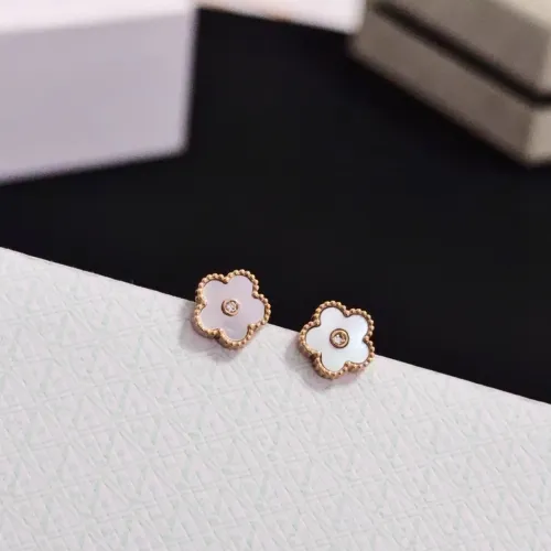 Cheap Van Cleef &amp; Arpels Earrings For Women #1413961 Replica Wholesale [$36.00 USD] [ITEM#1413961] on Replica Van Cleef &amp; Arpels Earrings