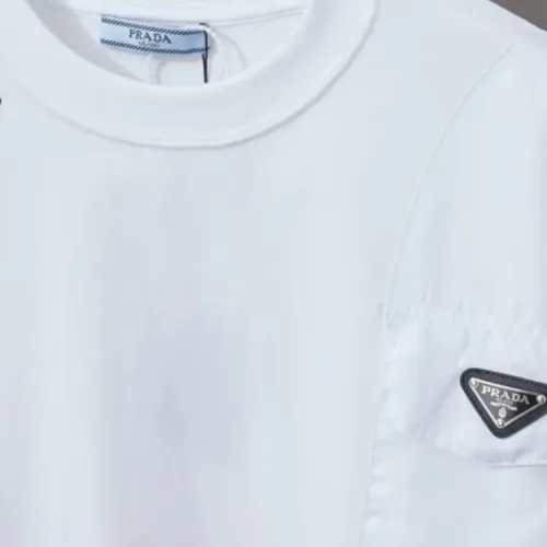 Cheap Prada T-Shirts Short Sleeved For Unisex #1414002 Replica Wholesale [$38.00 USD] [ITEM#1414002] on Replica Prada T-Shirts