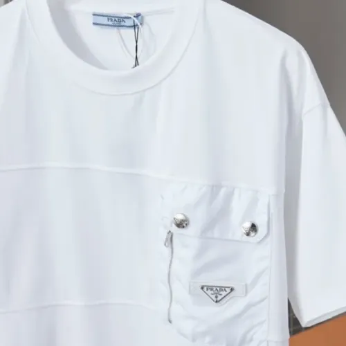 Cheap Prada T-Shirts Short Sleeved For Unisex #1414008 Replica Wholesale [$38.00 USD] [ITEM#1414008] on Replica Prada T-Shirts