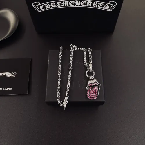 Cheap Chrome Hearts Necklaces #1414032 Replica Wholesale [$52.00 USD] [ITEM#1414032] on Replica Chrome Hearts Necklaces